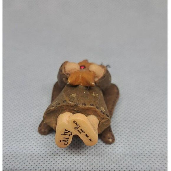 Honey and Me Mini Angel – July Birthstone Star– Primitive Country Decor Figurine - Picture 4 of 4